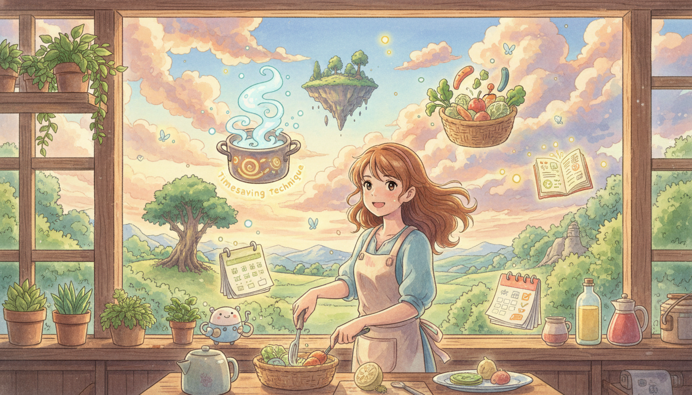 【料理編】毎日の家事を楽にする方法5つ