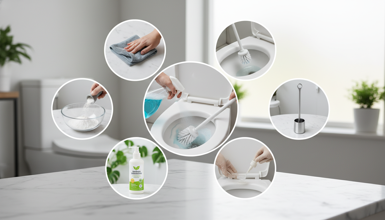 トイレ掃除をラクにする具体的な方法7選