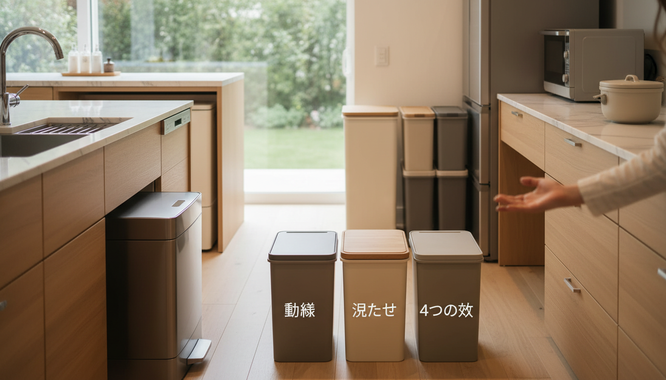 結論:ごみ箱の置き場所は「4つの軸」で決める