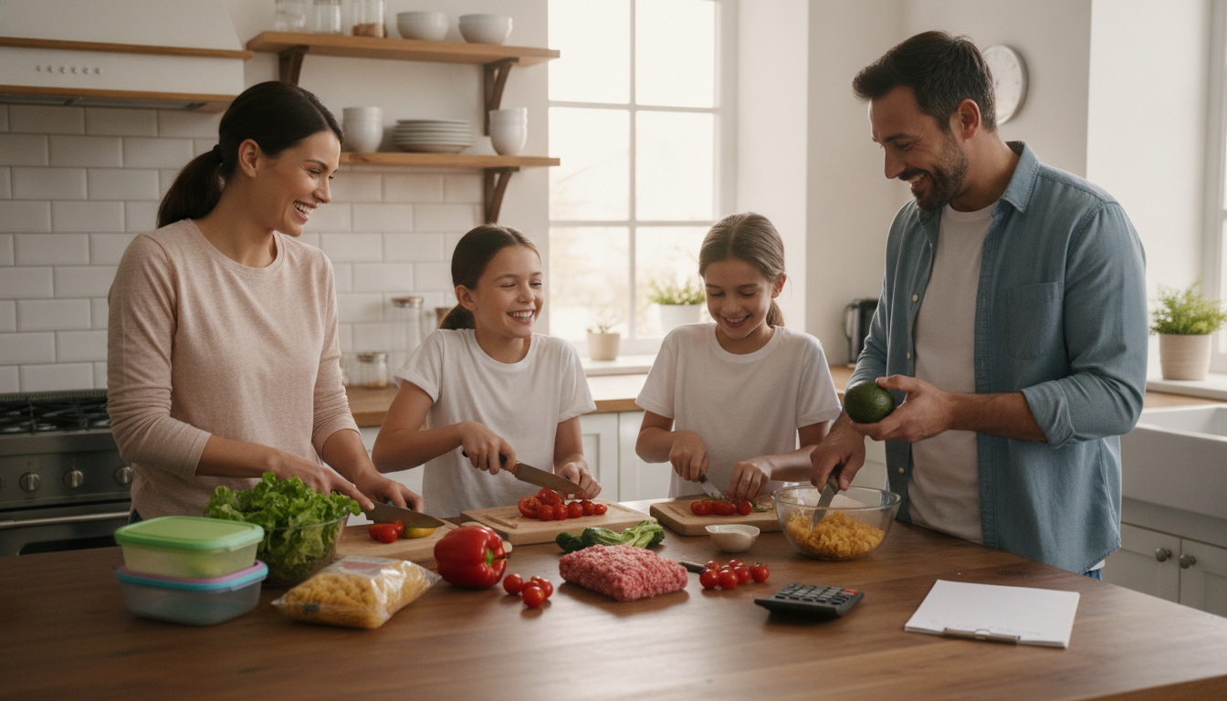 4人家族の食費、実際いくらかかっている？