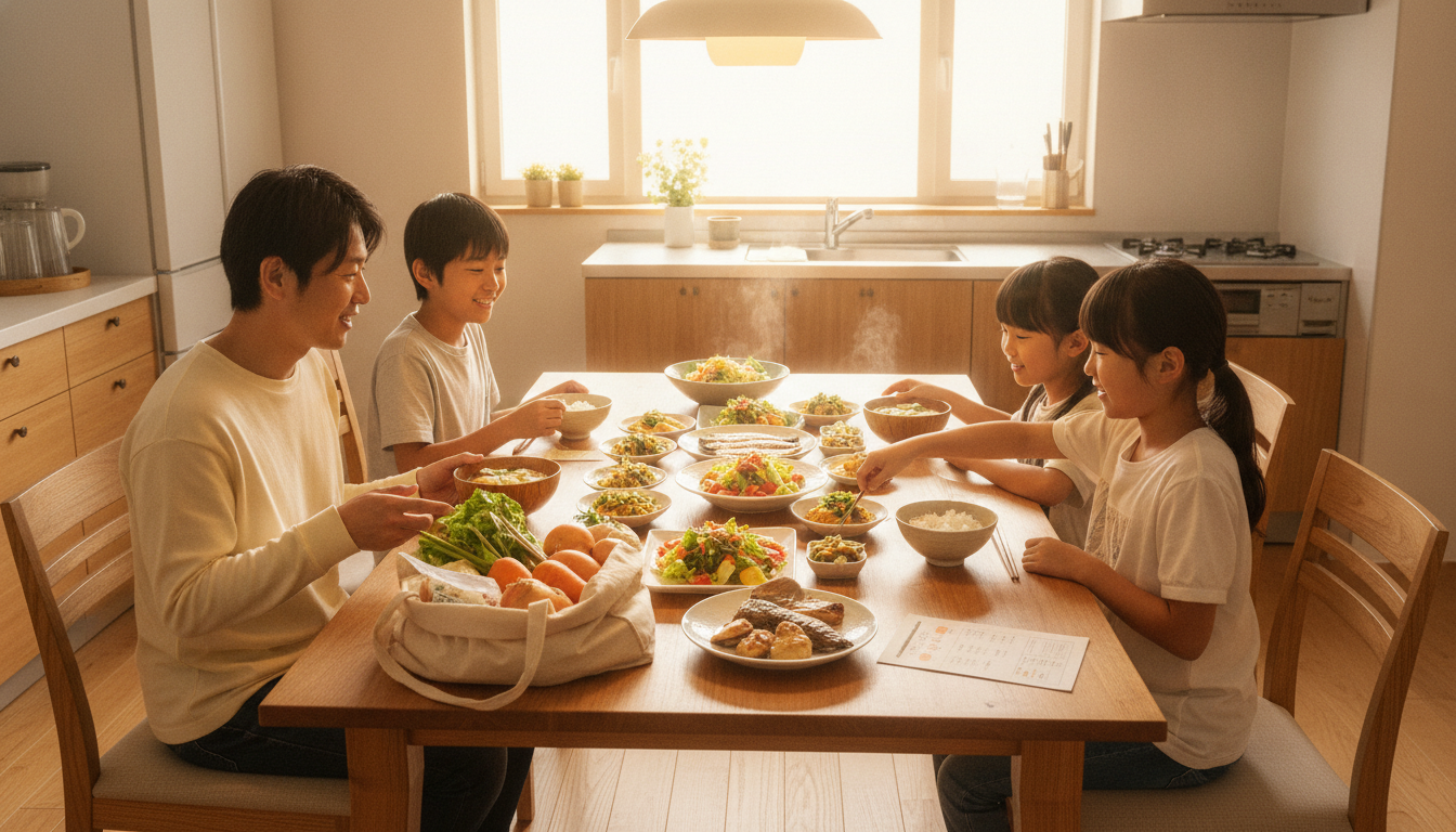 今日からできる！4人家族の食費やりくり術7選