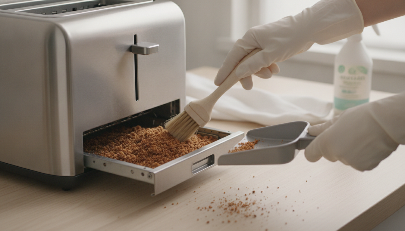 なぜトースターのパンくず掃除がそんなに重要なの?