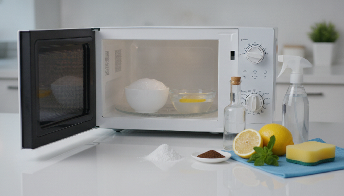 実践!電子レンジの臭い取り方5つの方法